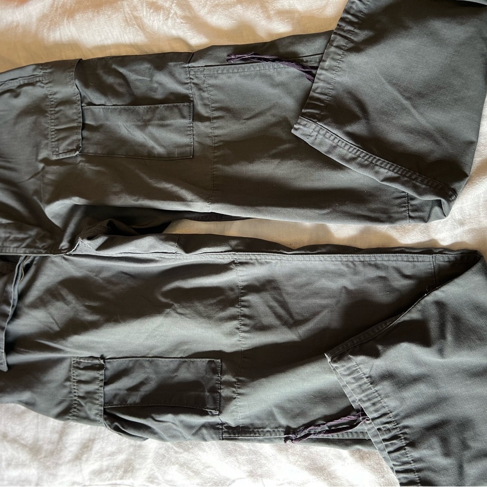 Men's Gray Cargo Pants